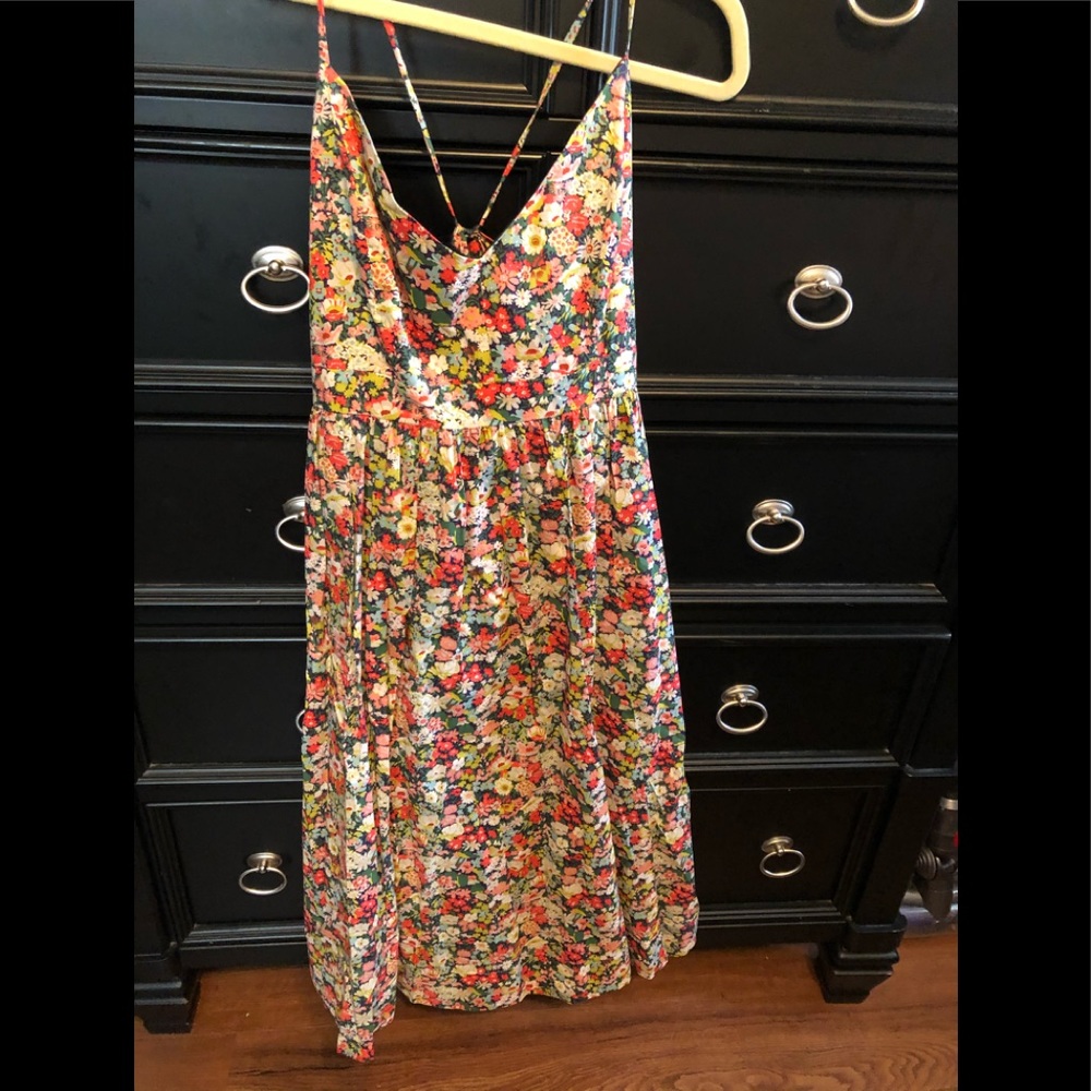 J Crew Liberty Print Sundress